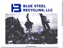 Tablet Screenshot of bluesteelrecycling.com